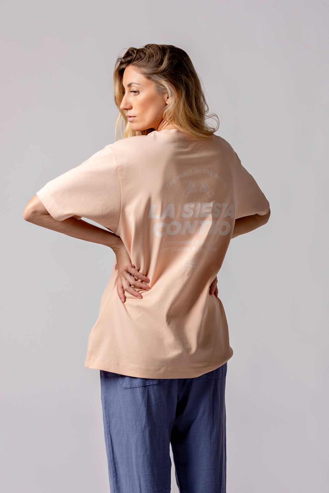 The Siesta Orange Tee