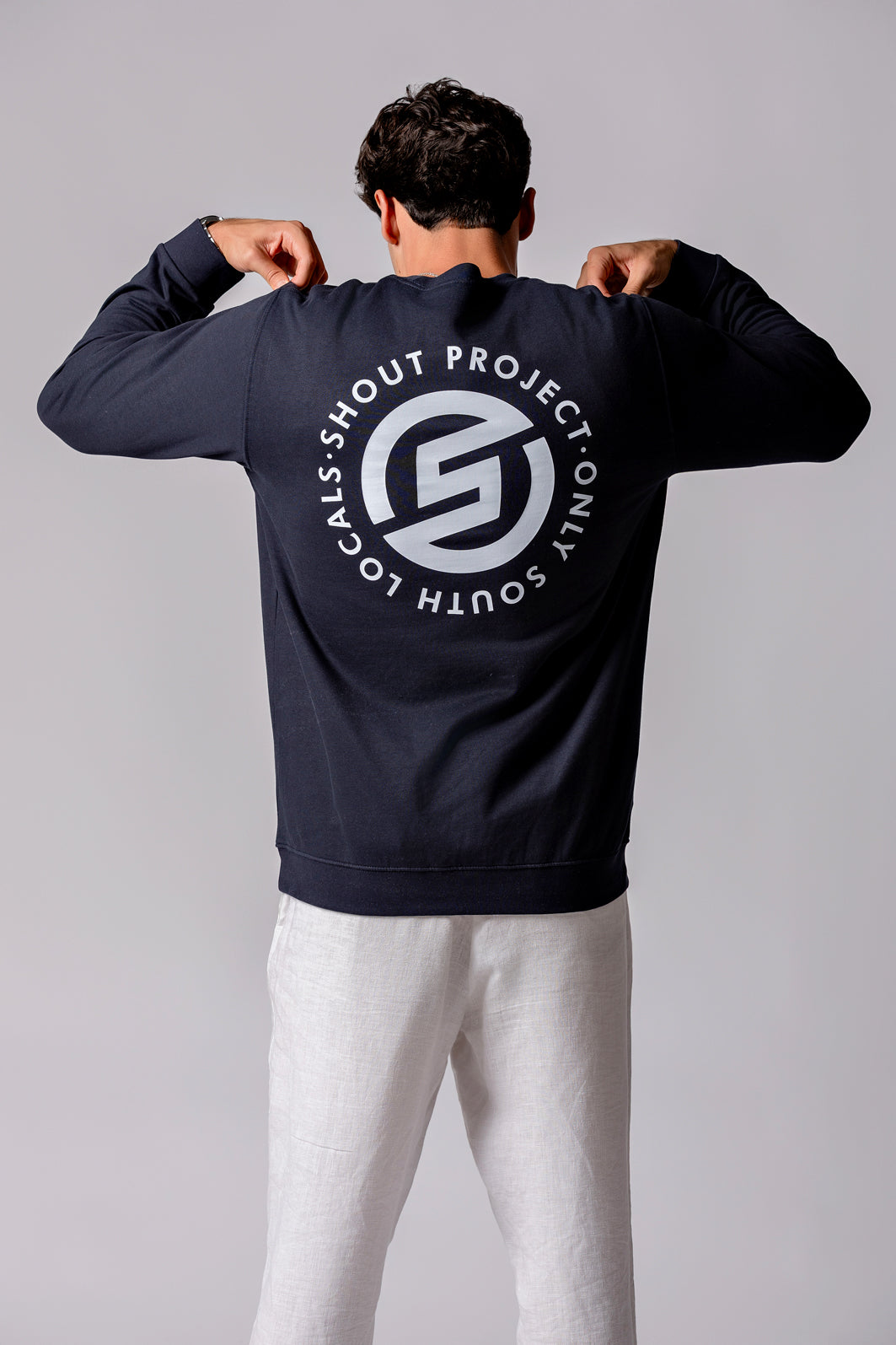 Beach Navy Sweater