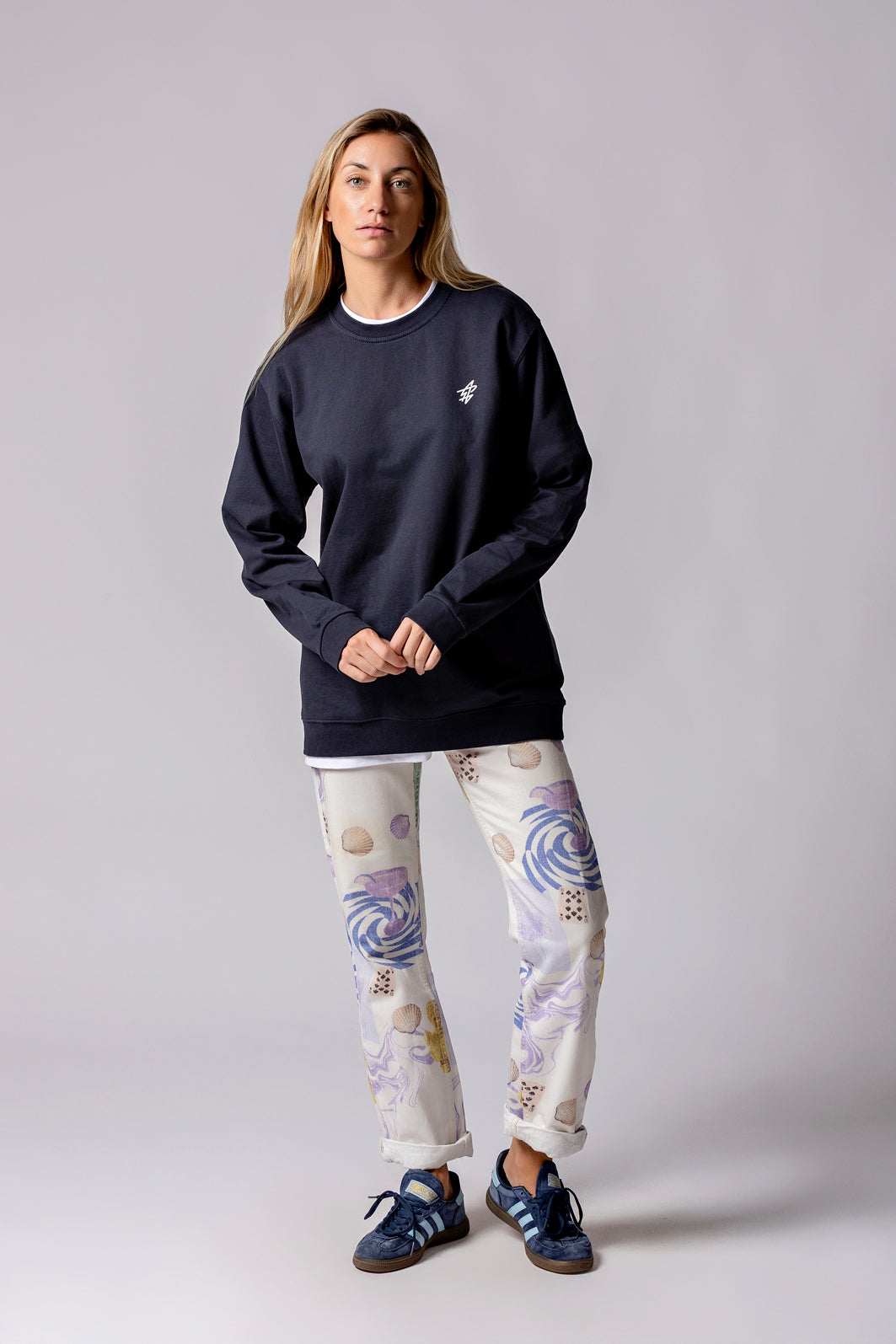 Beach Navy Sweater