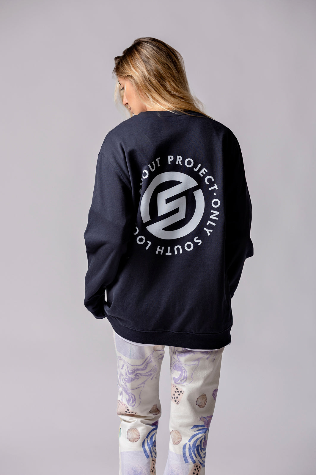 Beach Navy Sweater