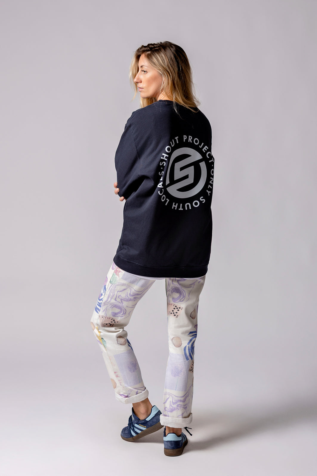 Beach Navy Sweater