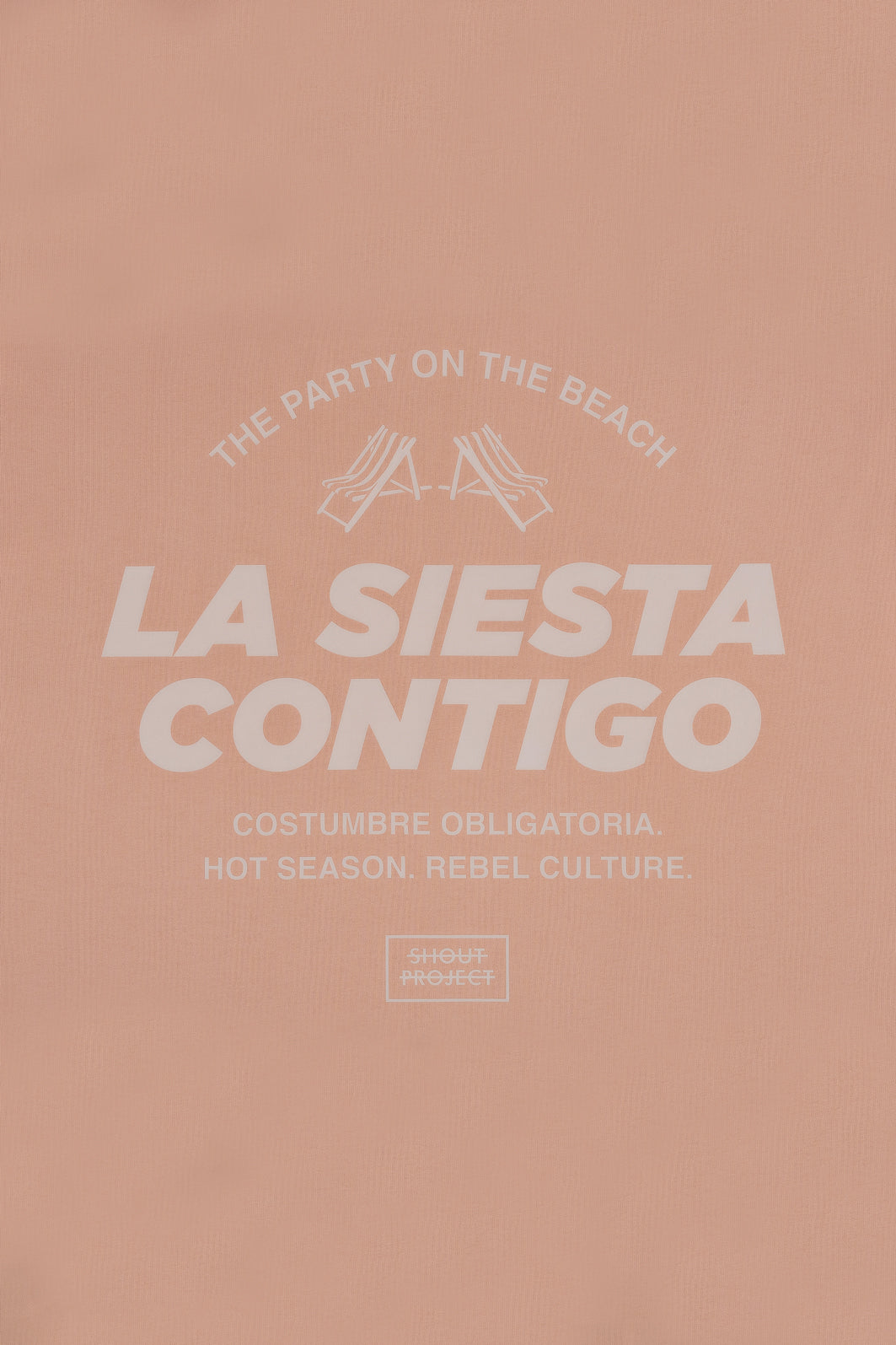 The Siesta Orange Tee