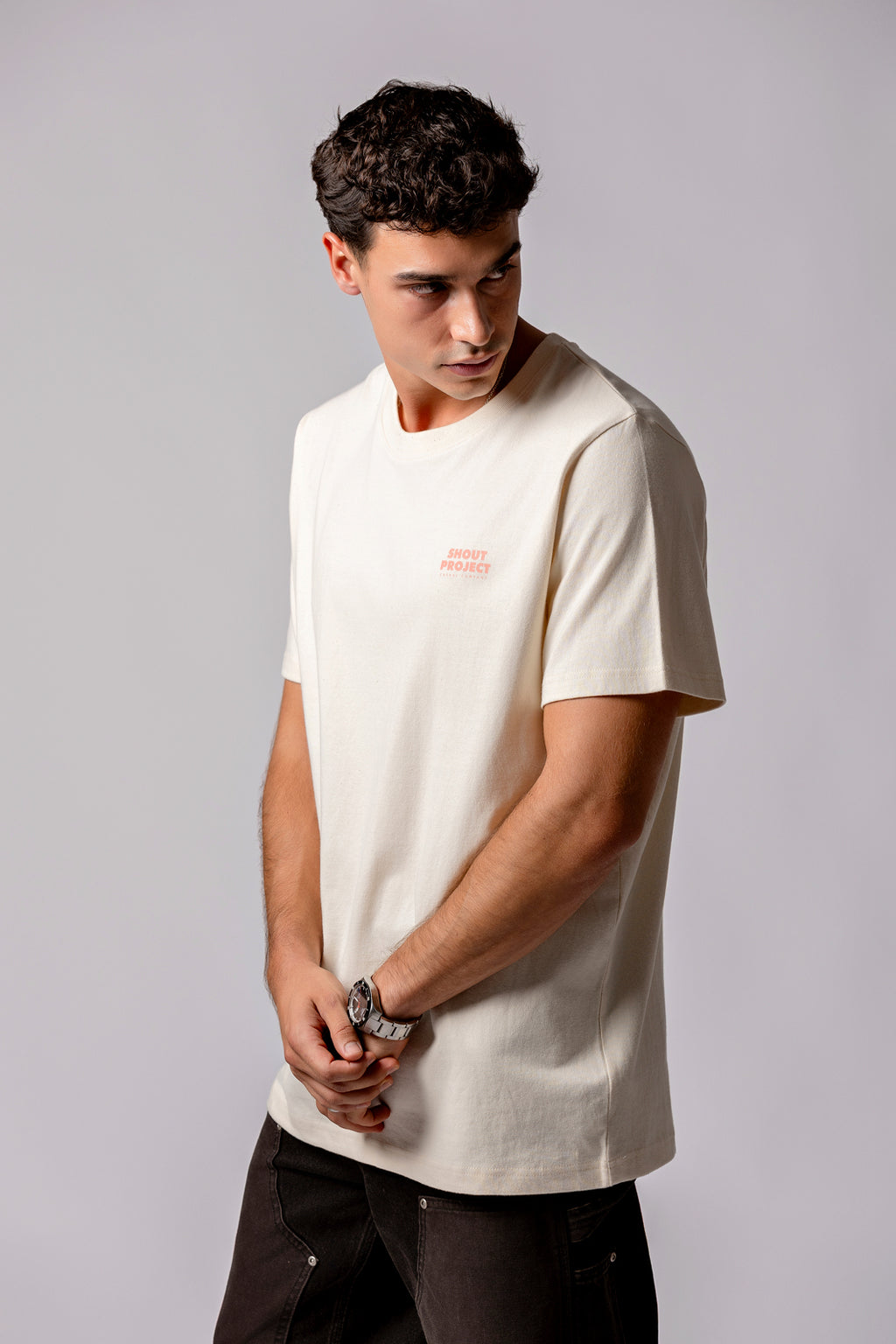 The Sunset Cream Orange Tee