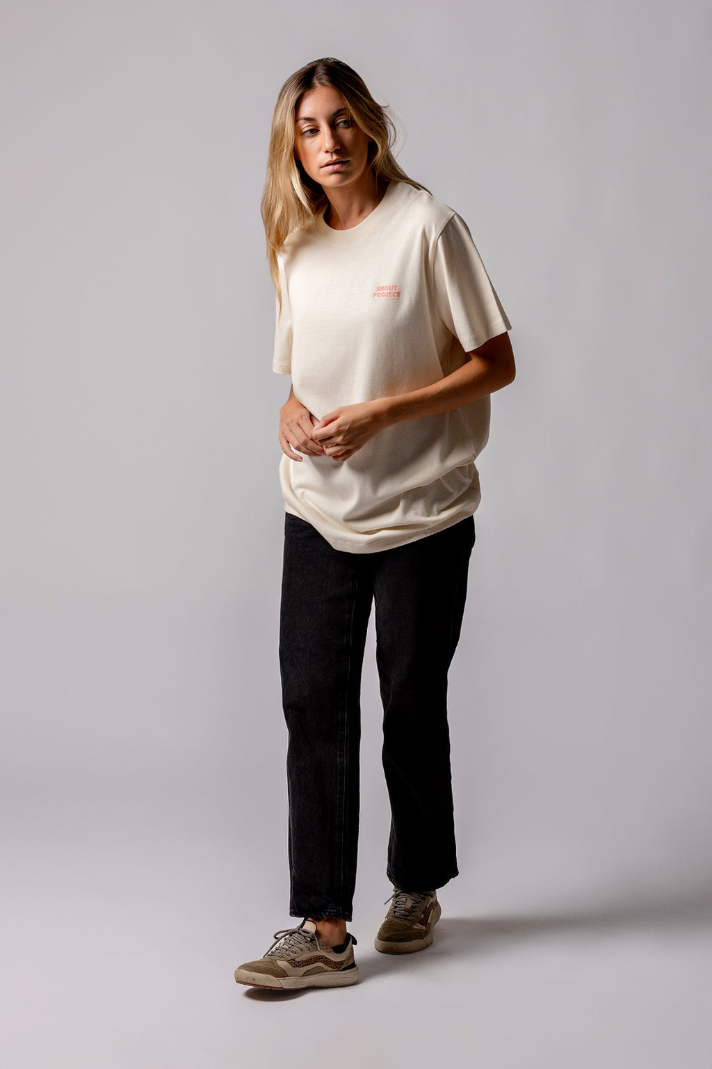 The Sunset Cream Orange Tee