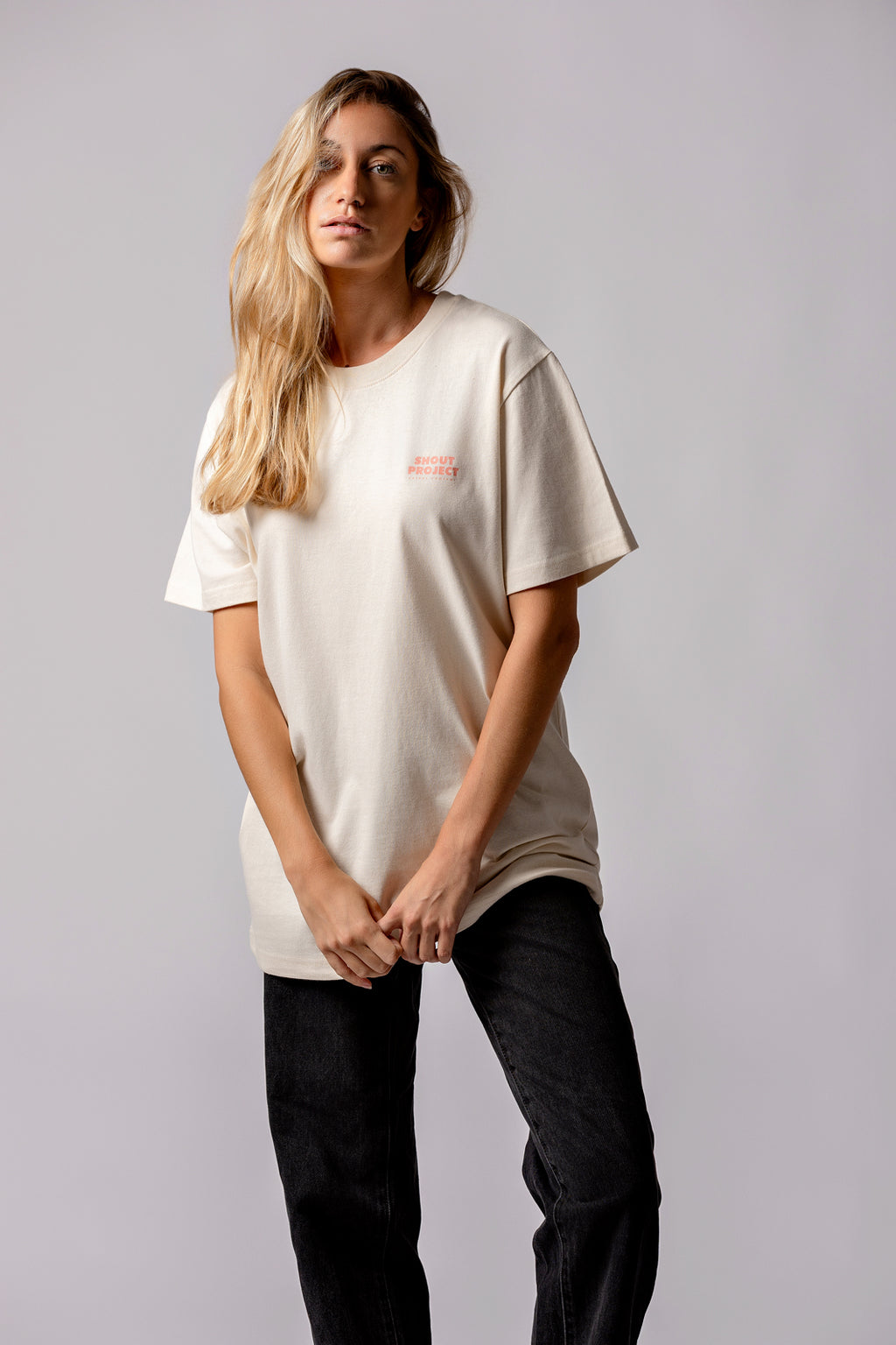 The Sunset Cream Orange Tee