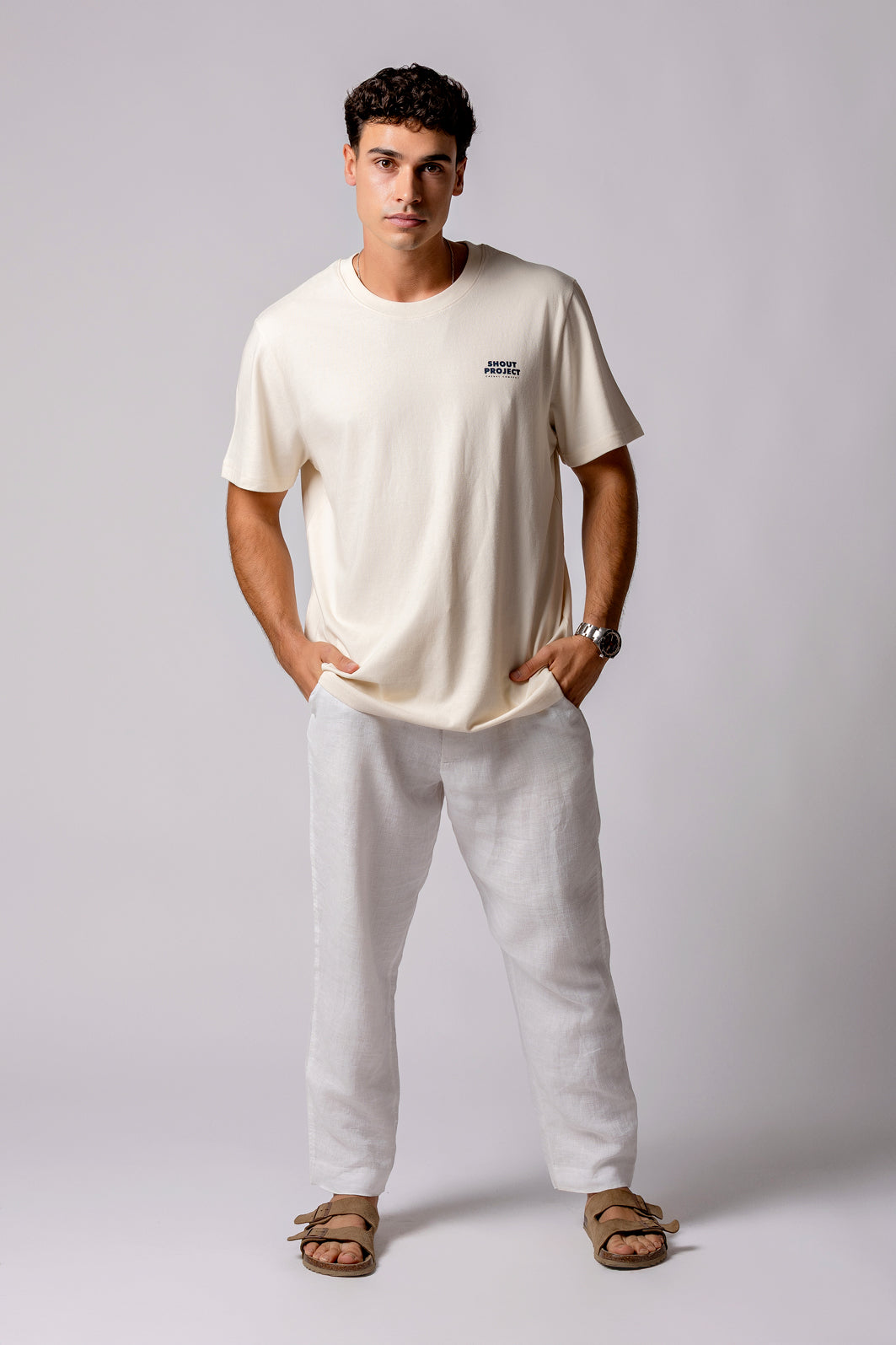 La Siesta Cream Tee