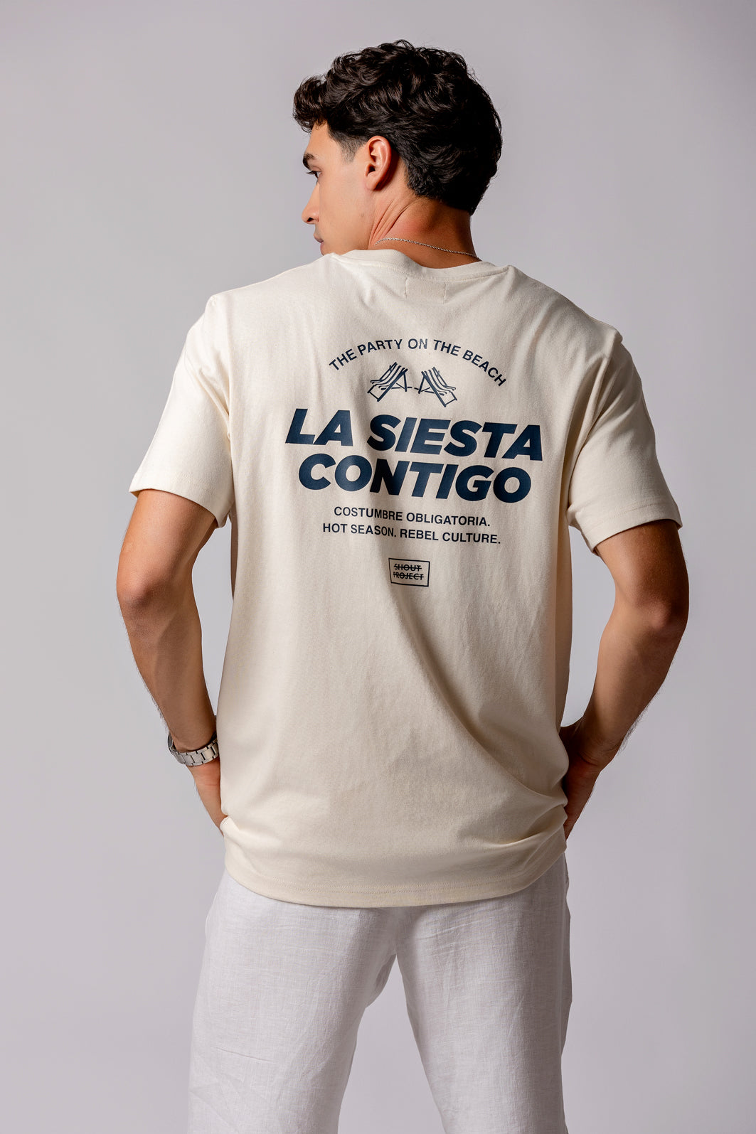 La Siesta Cream Tee
