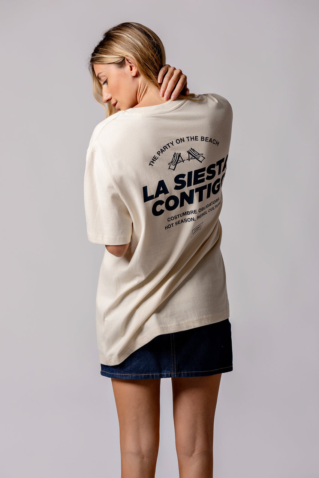 La Siesta Cream Tee