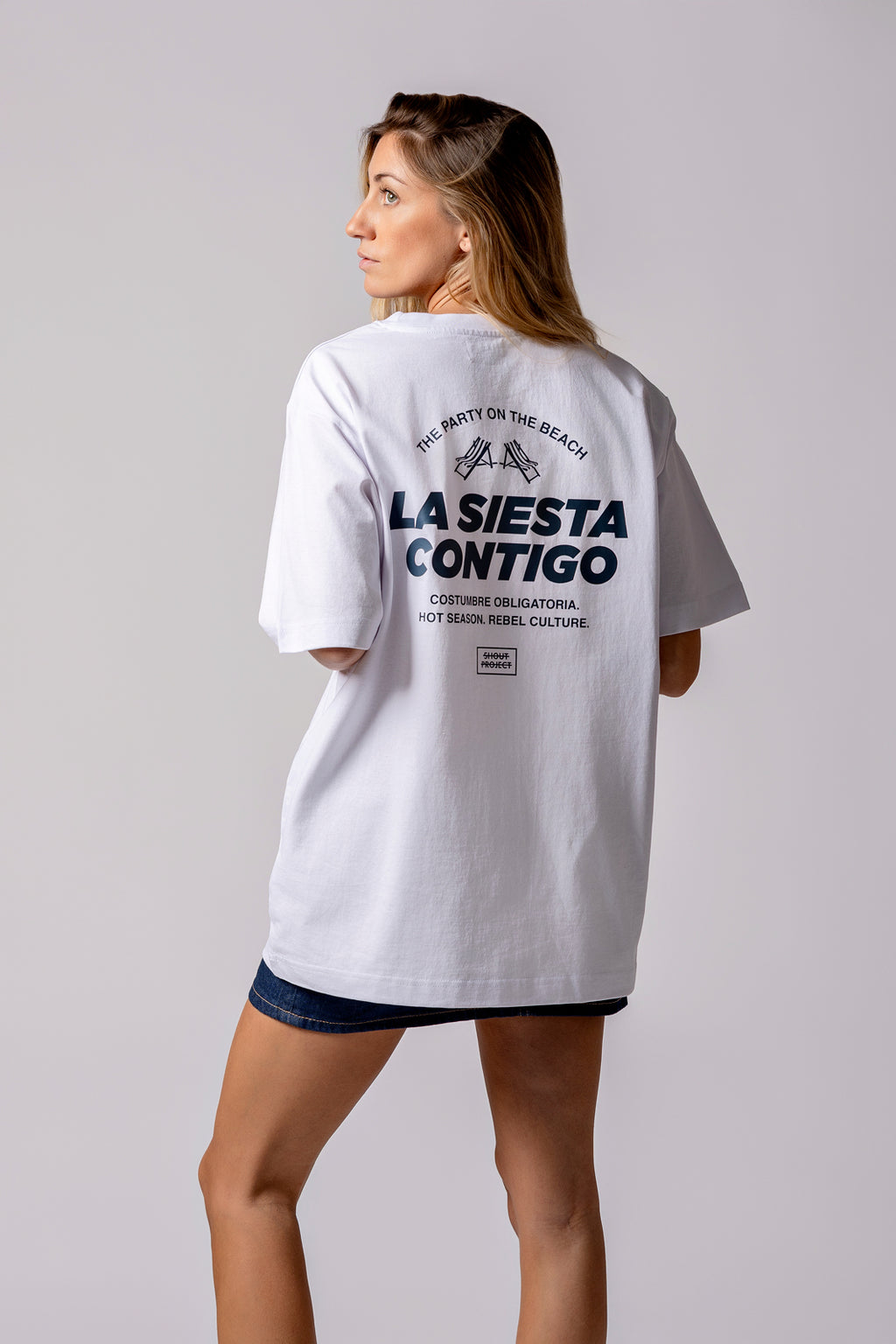 La Siesta White Tee