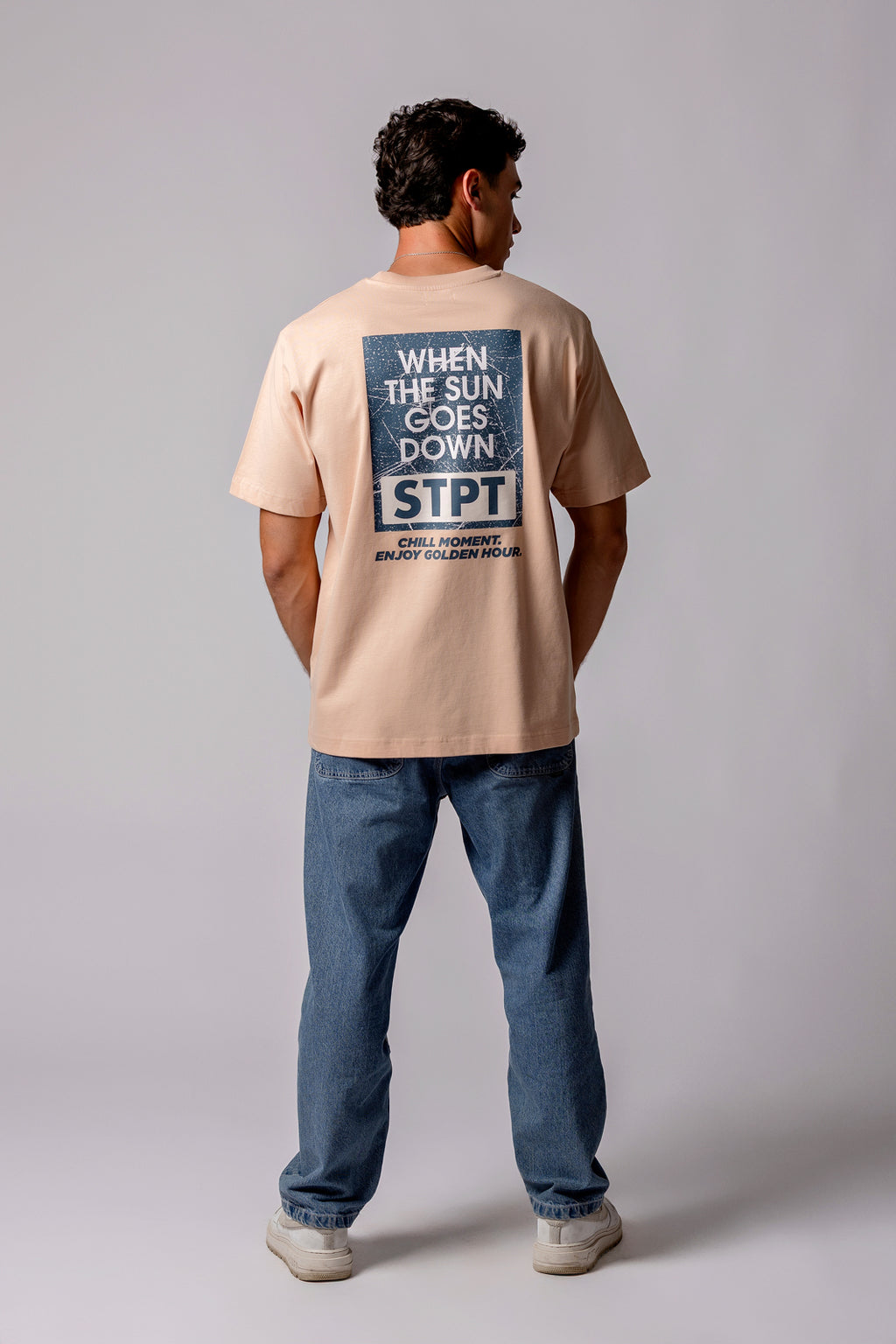 The Sunset Orange Tee