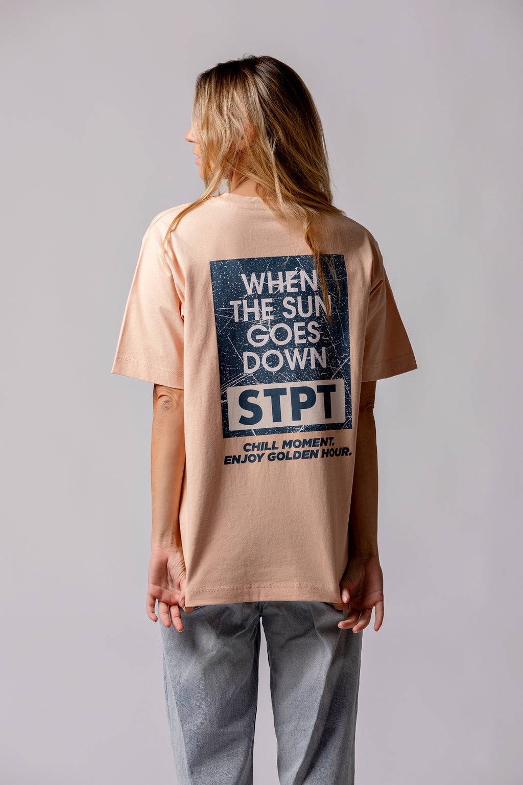 The Sunset Orange Tee