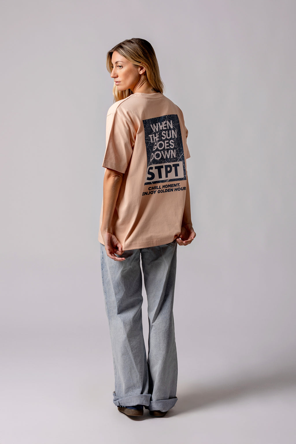 The Sunset Orange Tee