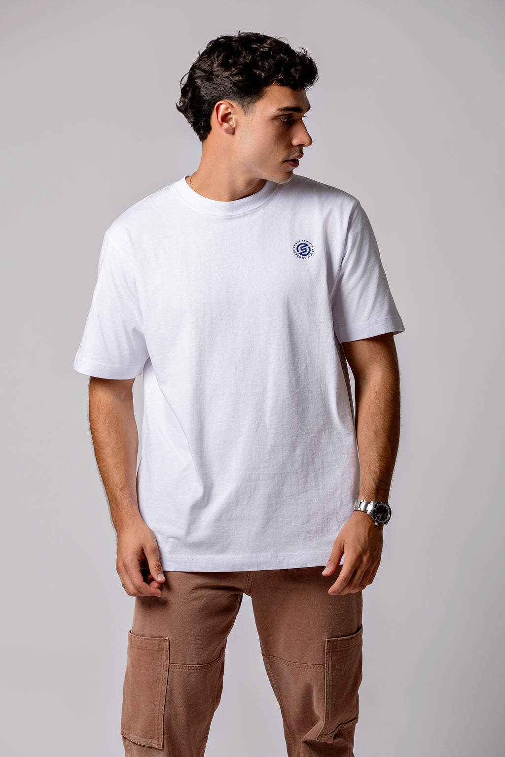 The Brand White and Blue
