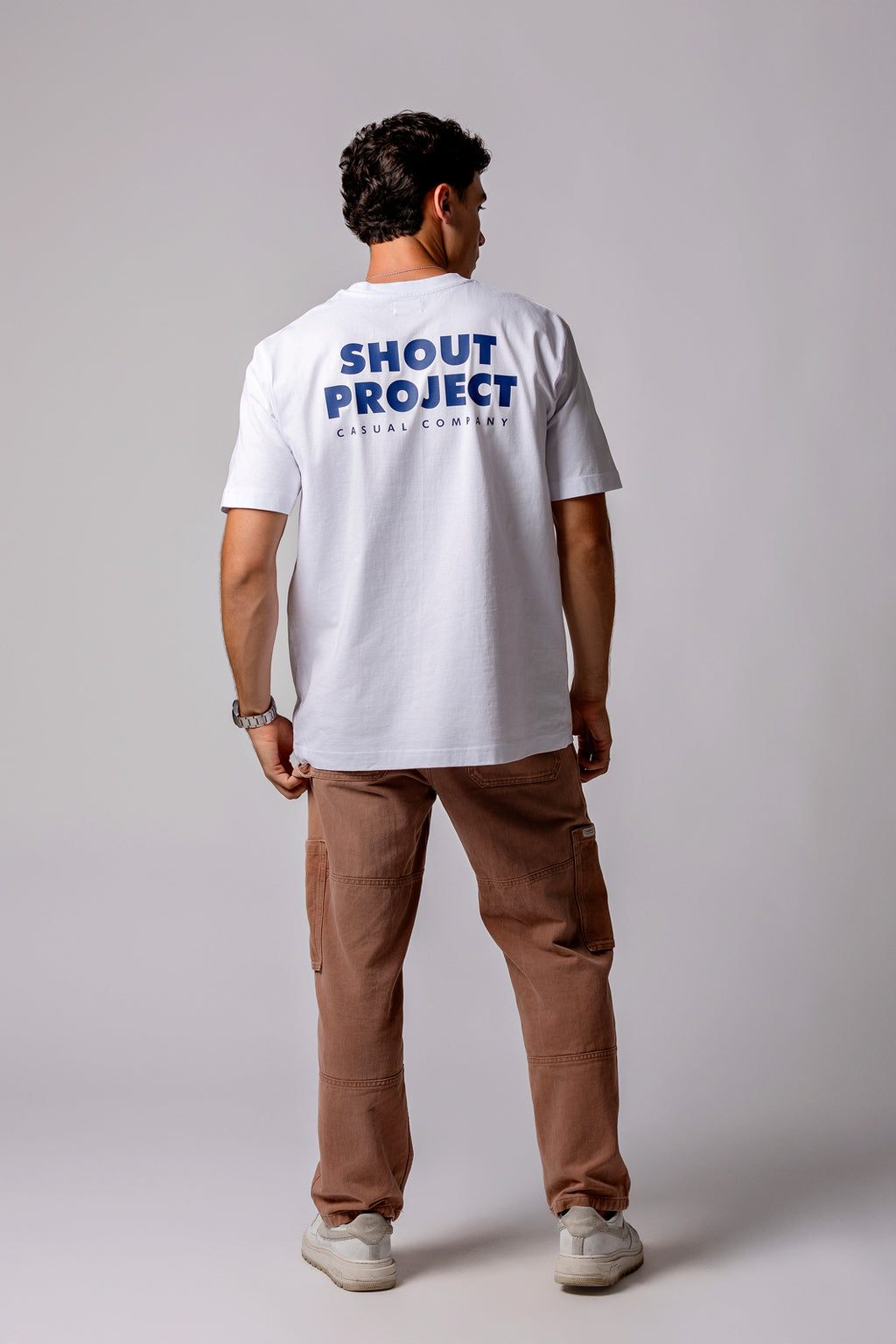 The Brand White and Blue