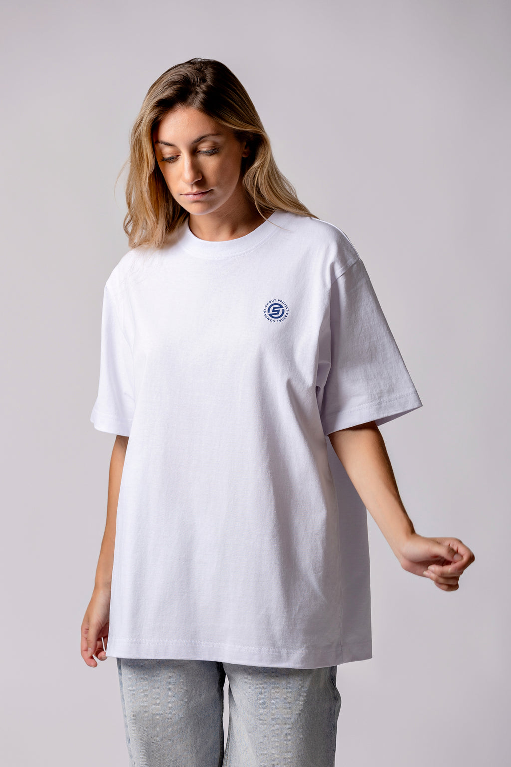 The Brand White and Blue