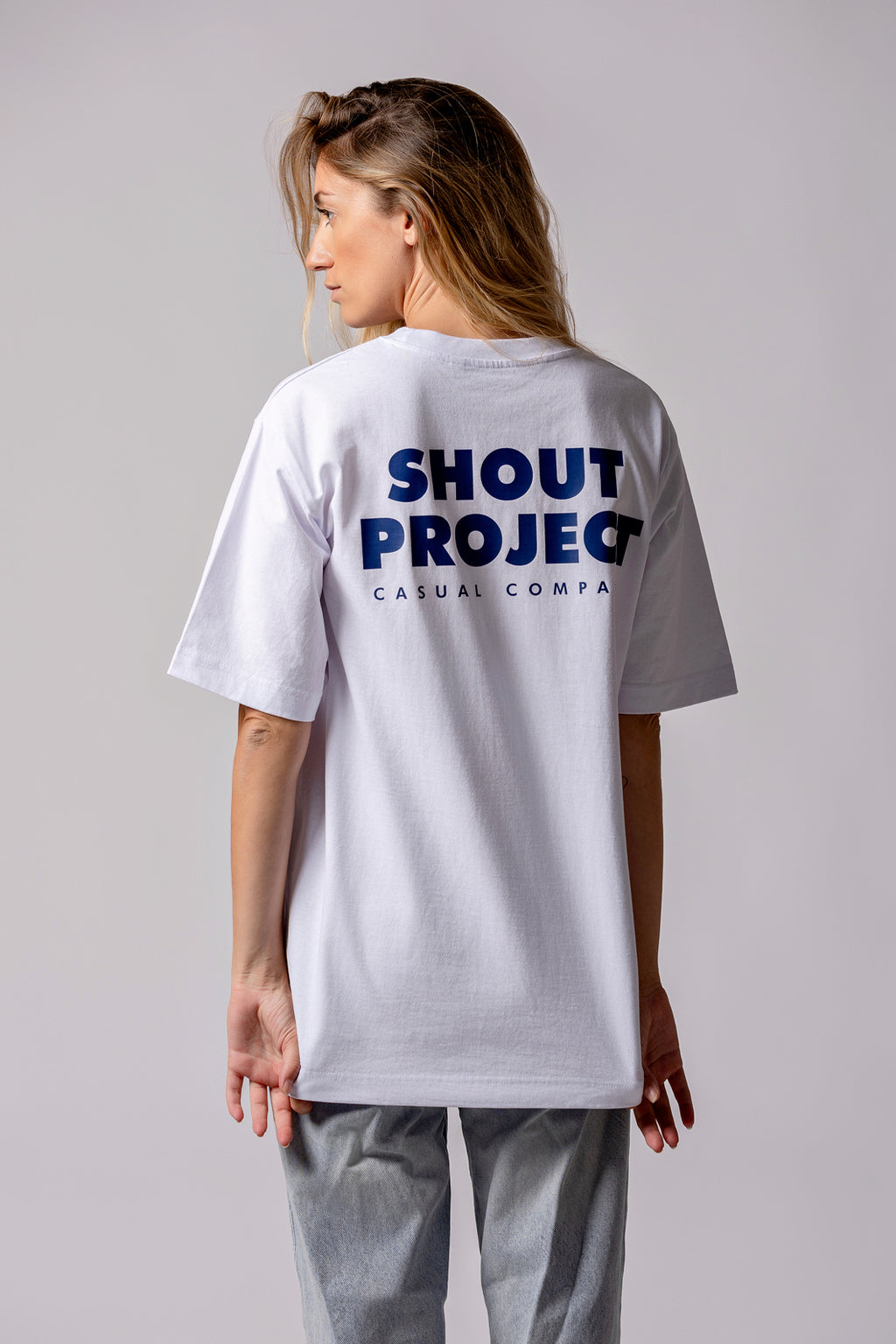 The Brand White and Blue