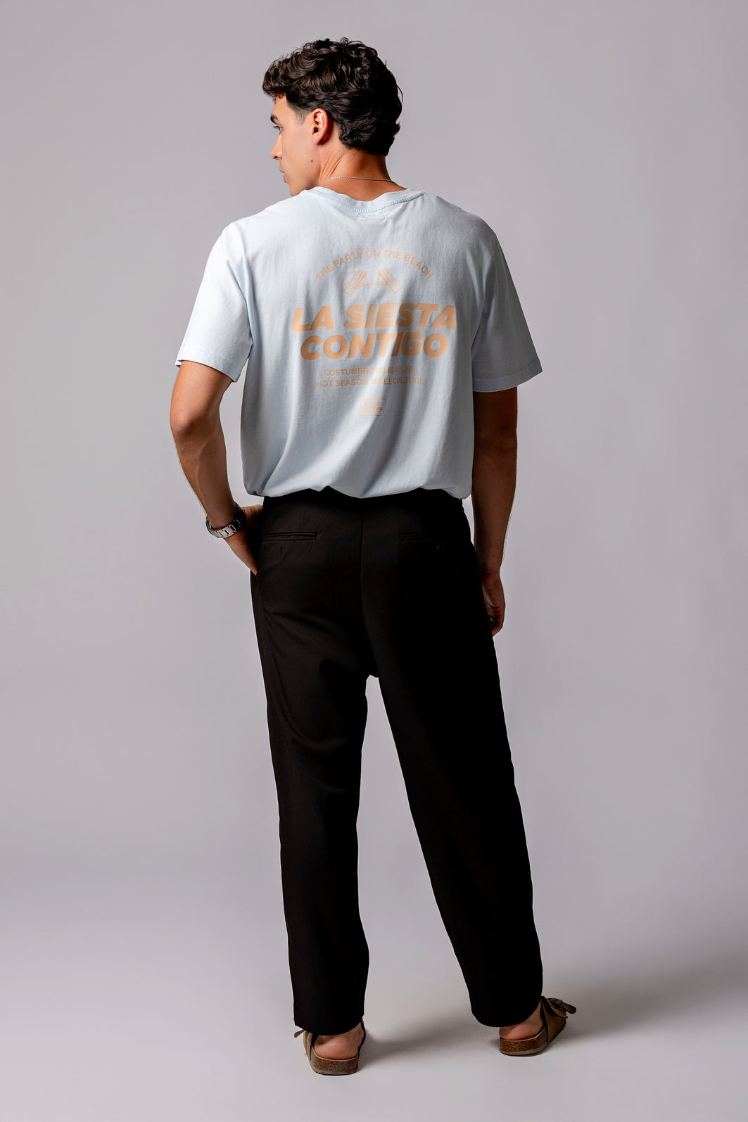 La Siesta Blue Yell Tee