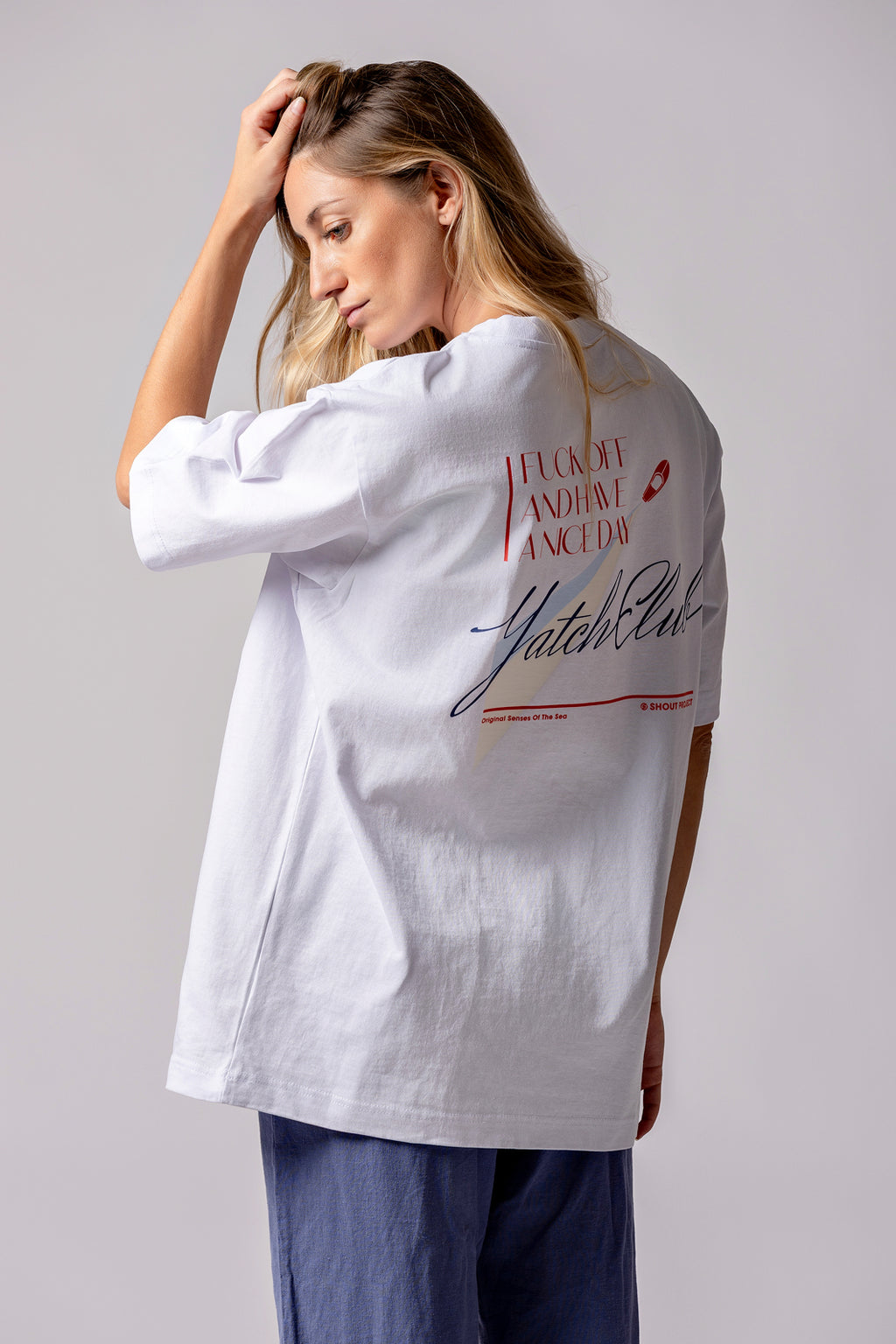 Yatch Club White V1 Tee