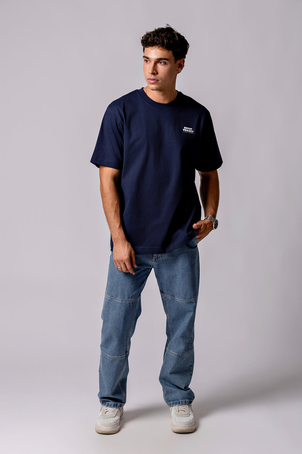 The Sunset Navy Tee