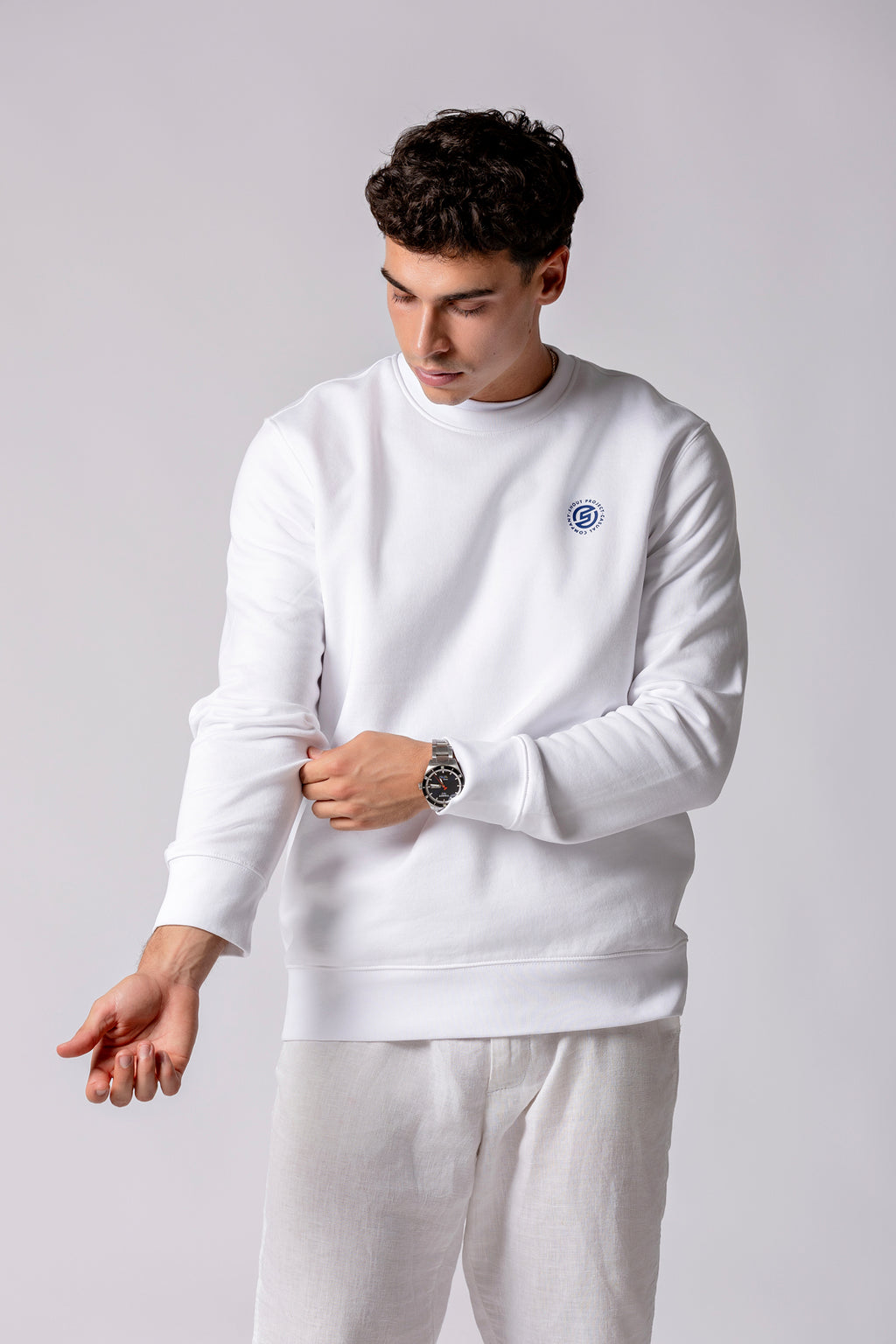 The Brand White Sweather