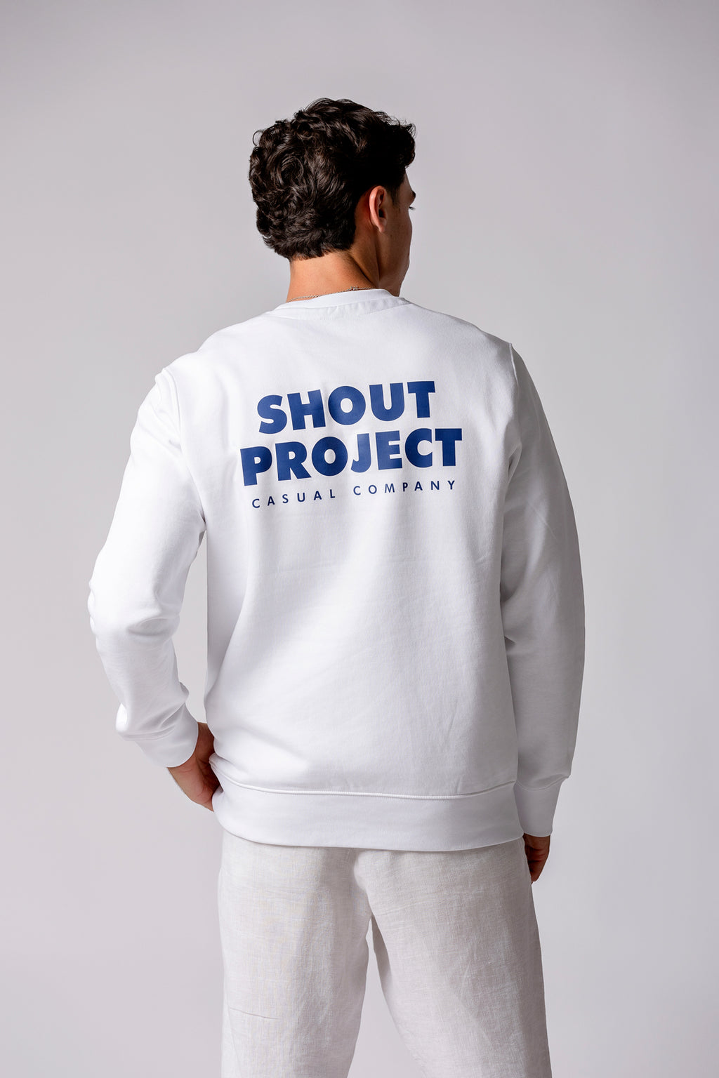 The Brand White Sweather