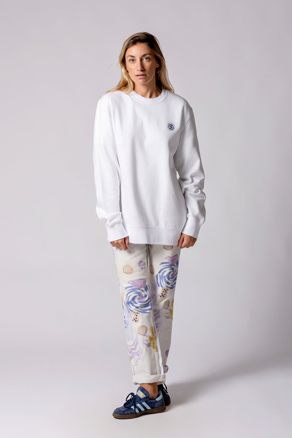 The Brand White Sweather