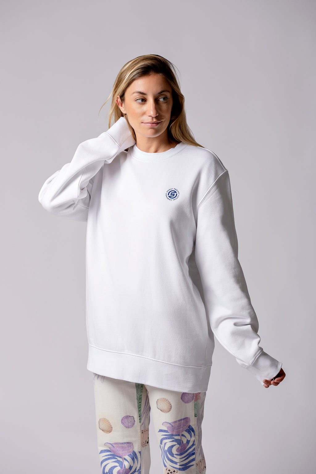 The Brand White Sweather