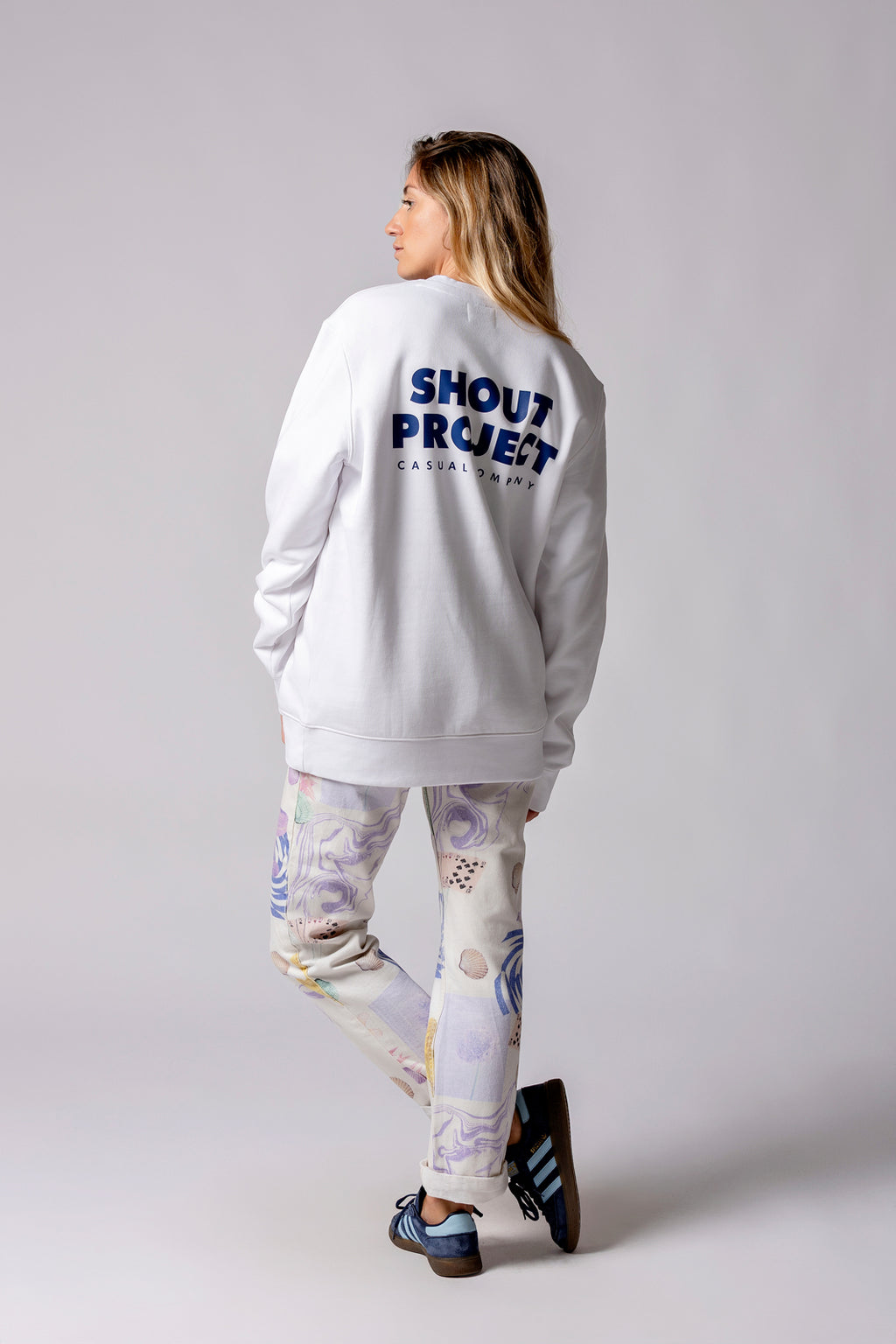 The Brand White Sweather