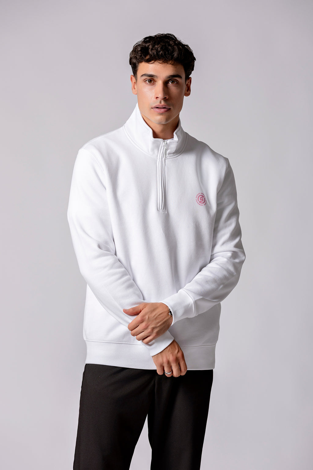 White Rose Zipper