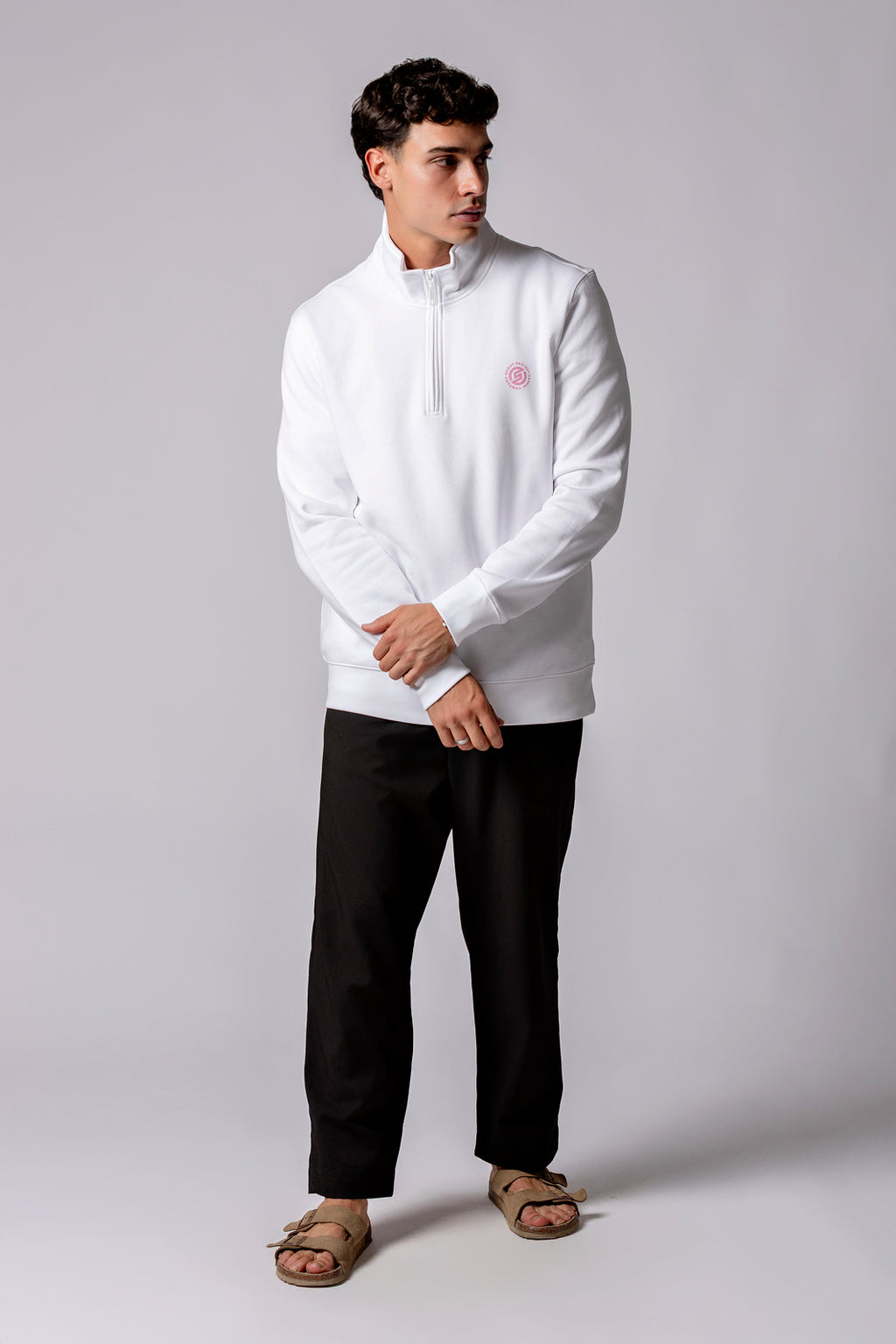 White Rose Zipper