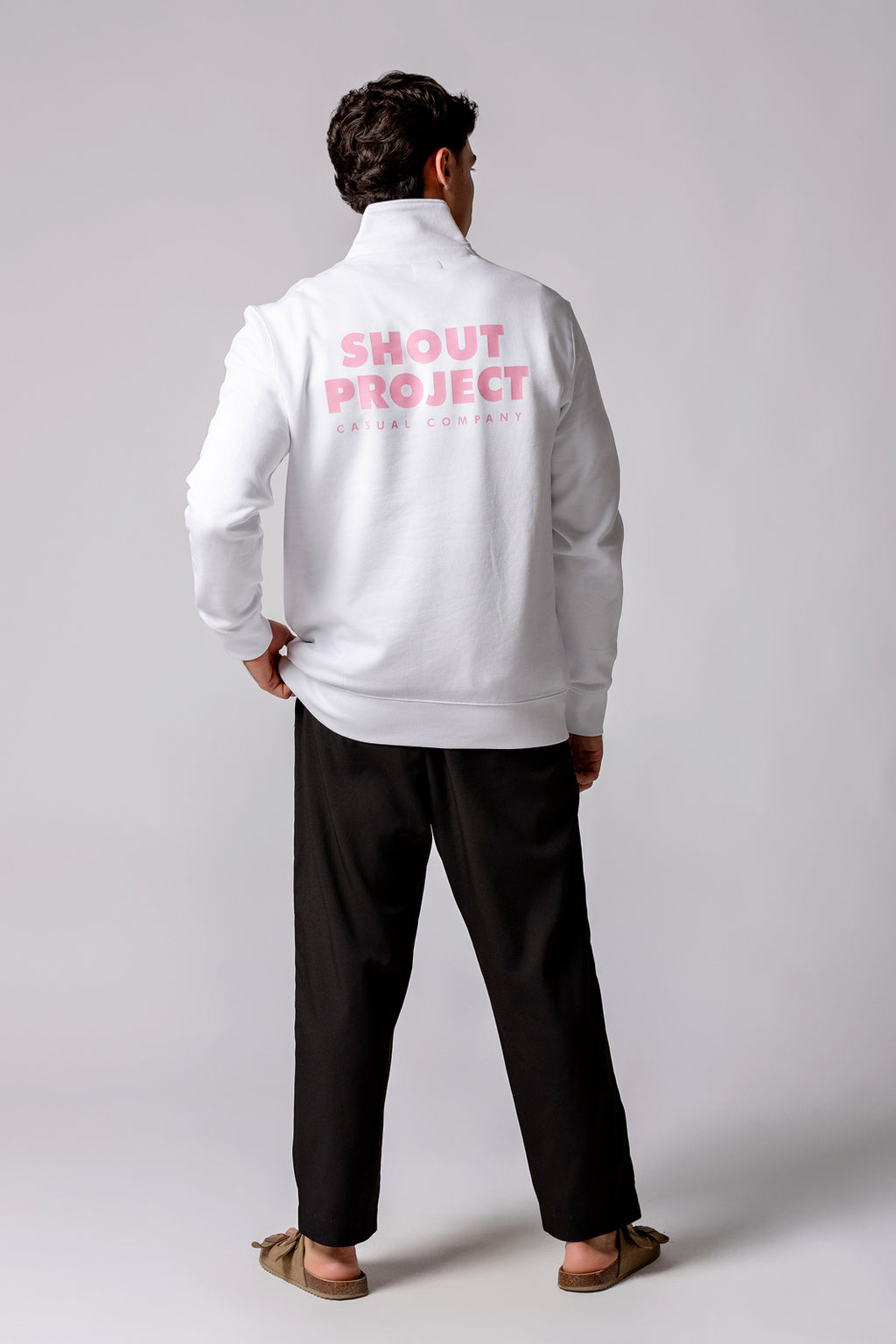 White Rose Zipper