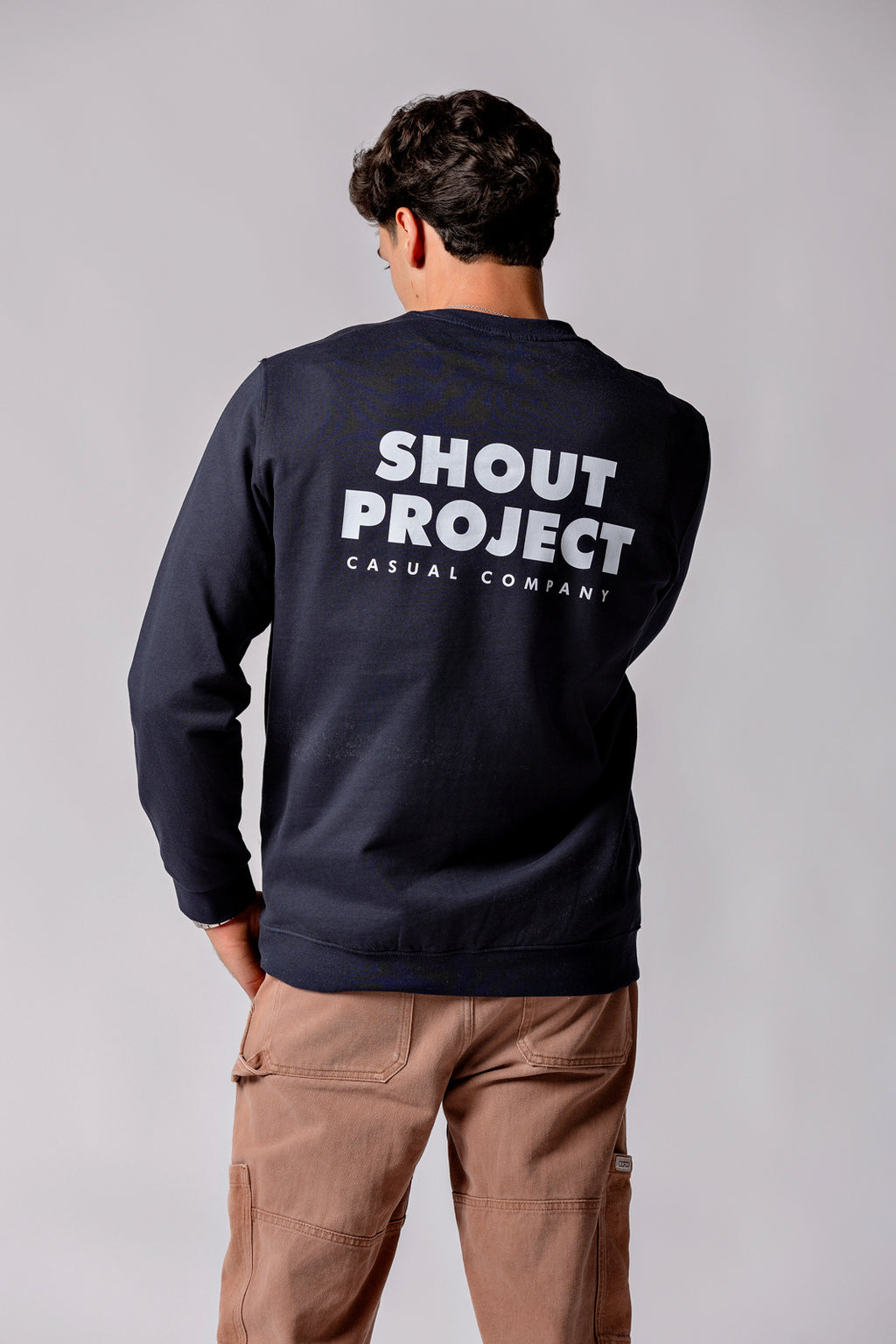 The Brand Navy Sweather