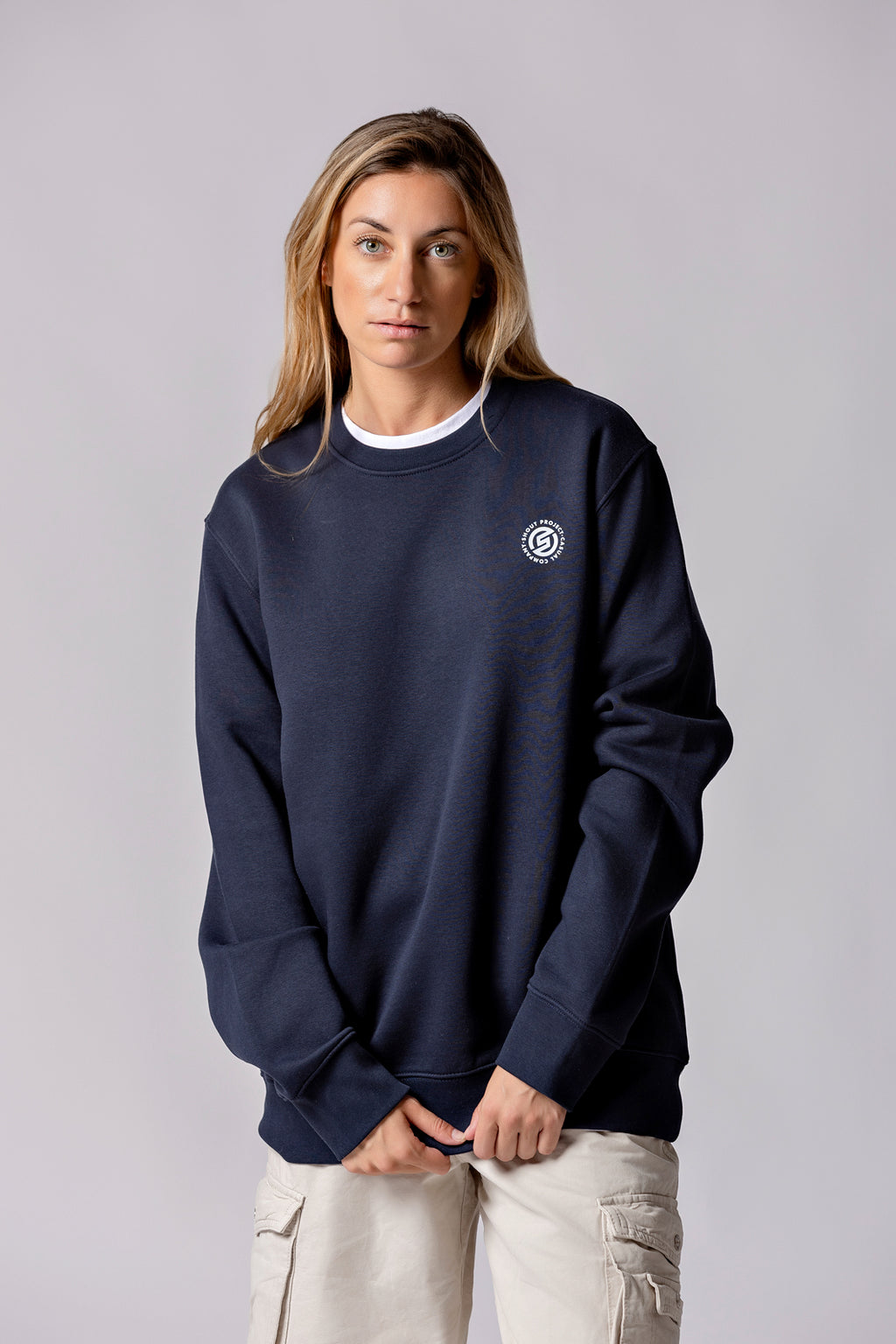 The Brand Navy Sweather