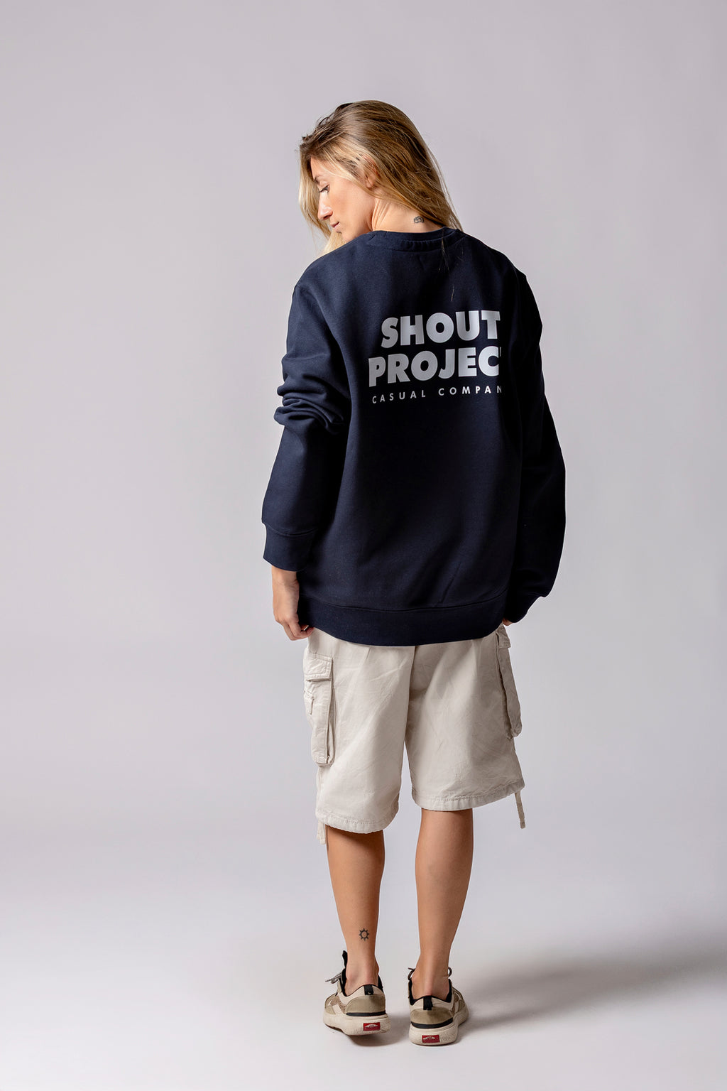 The Brand Navy Sweather