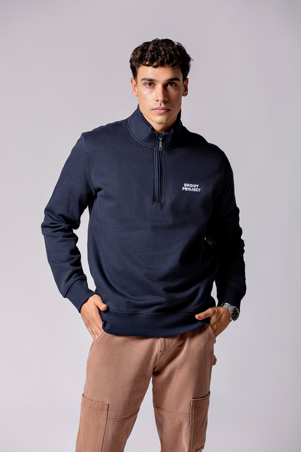White Nautic Zipper