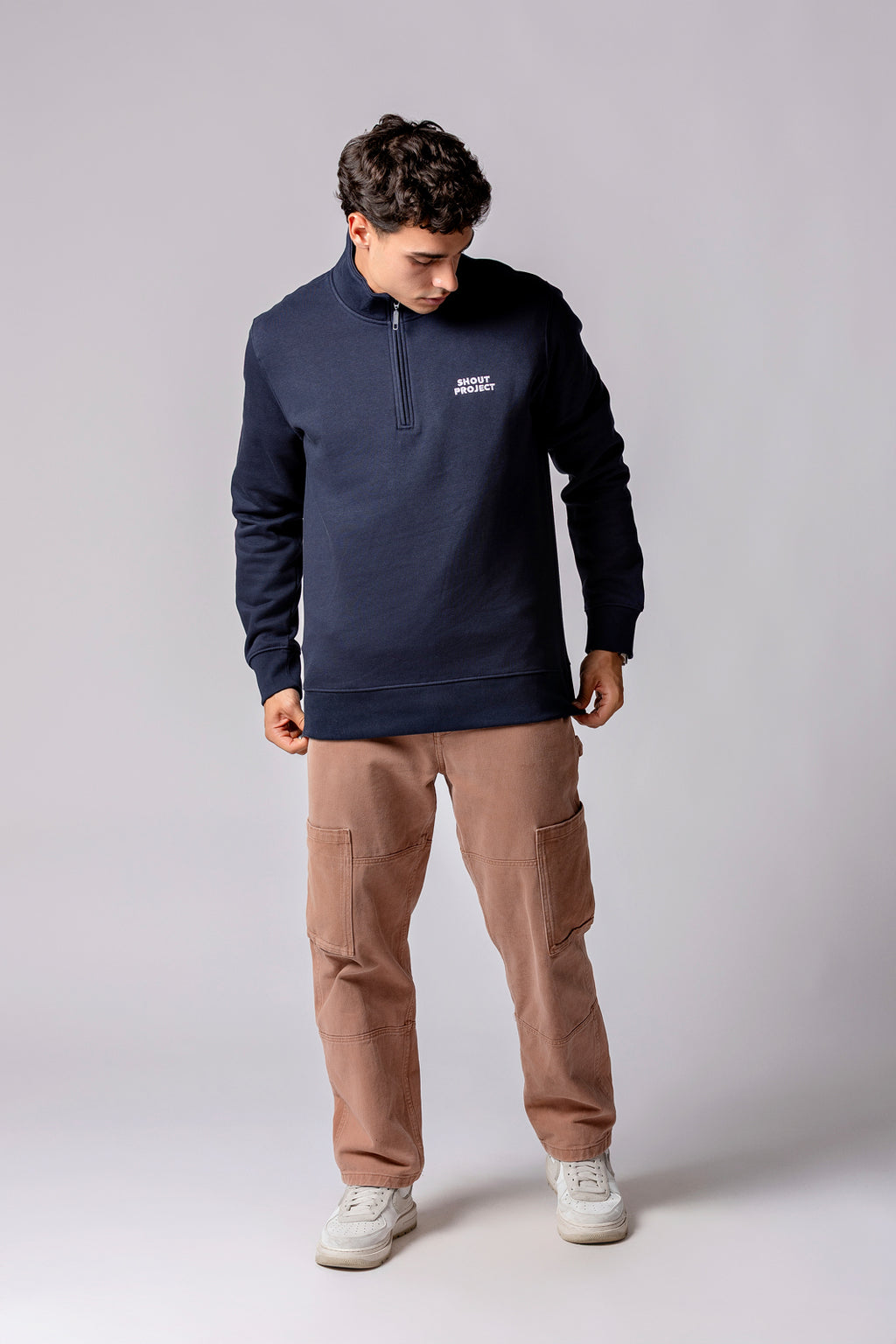 White Nautic Zipper