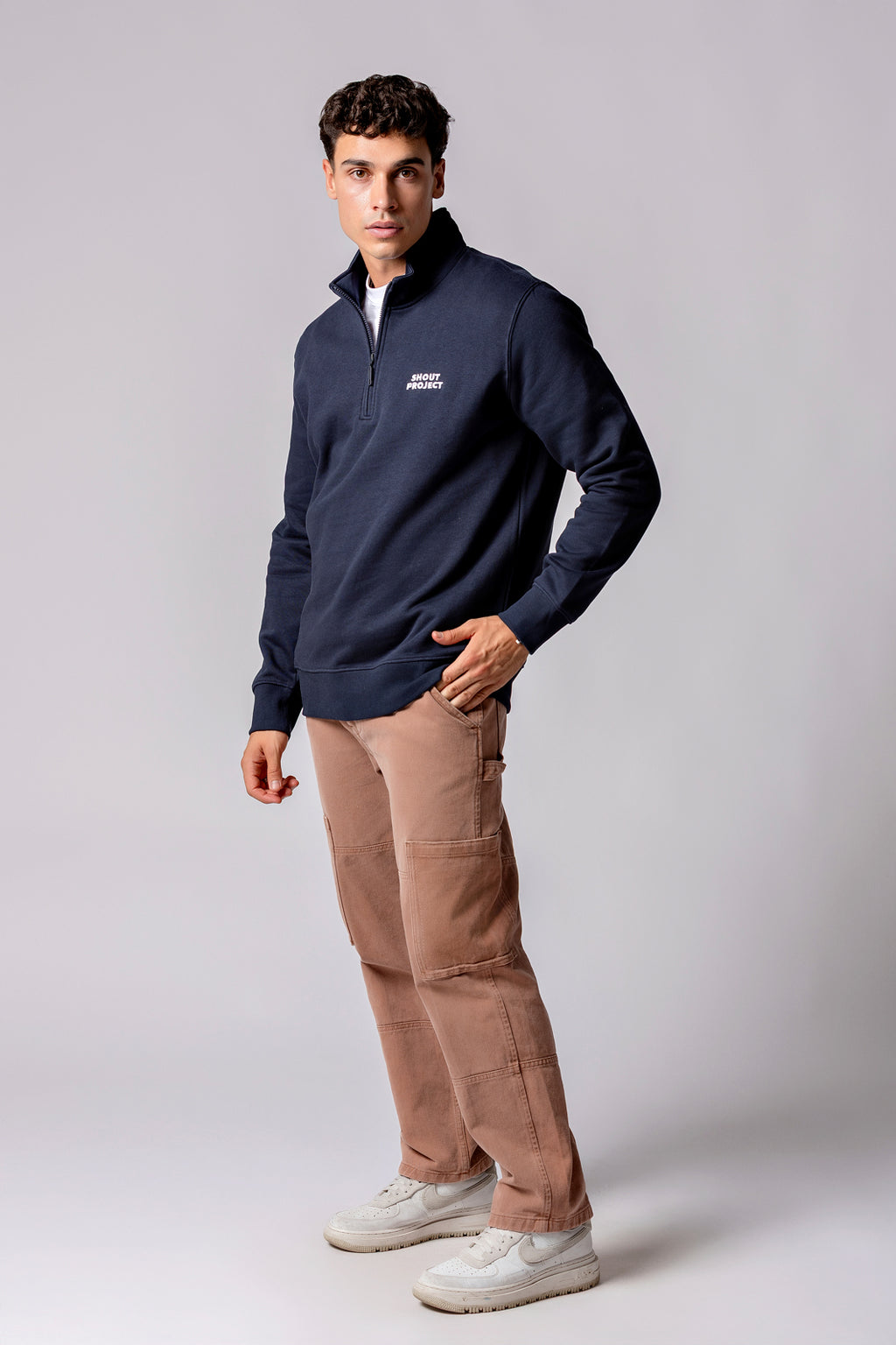 White Nautic Zipper