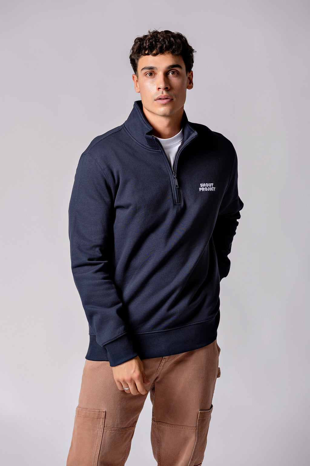 White Nautic Zipper