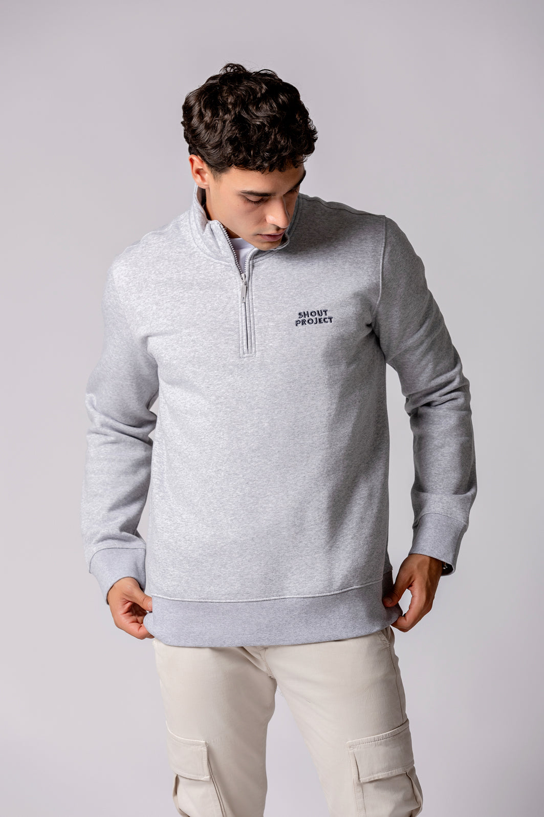 Grey Wind Night Zipper