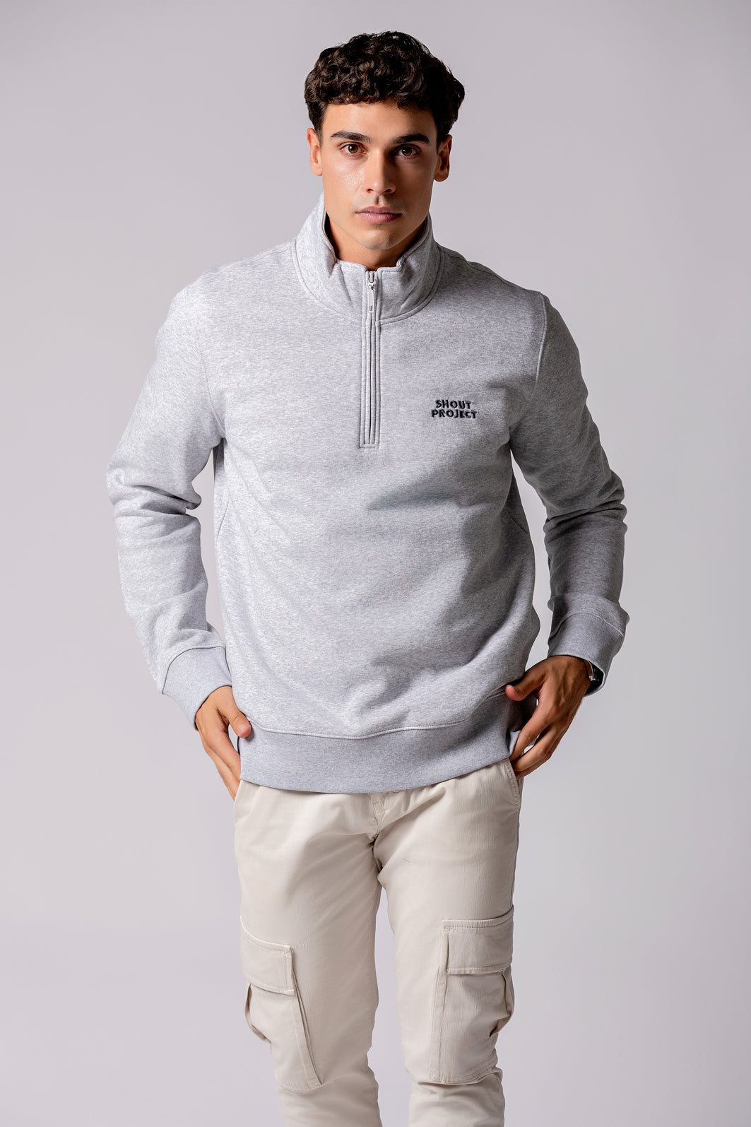 Grey Wind Night Zipper