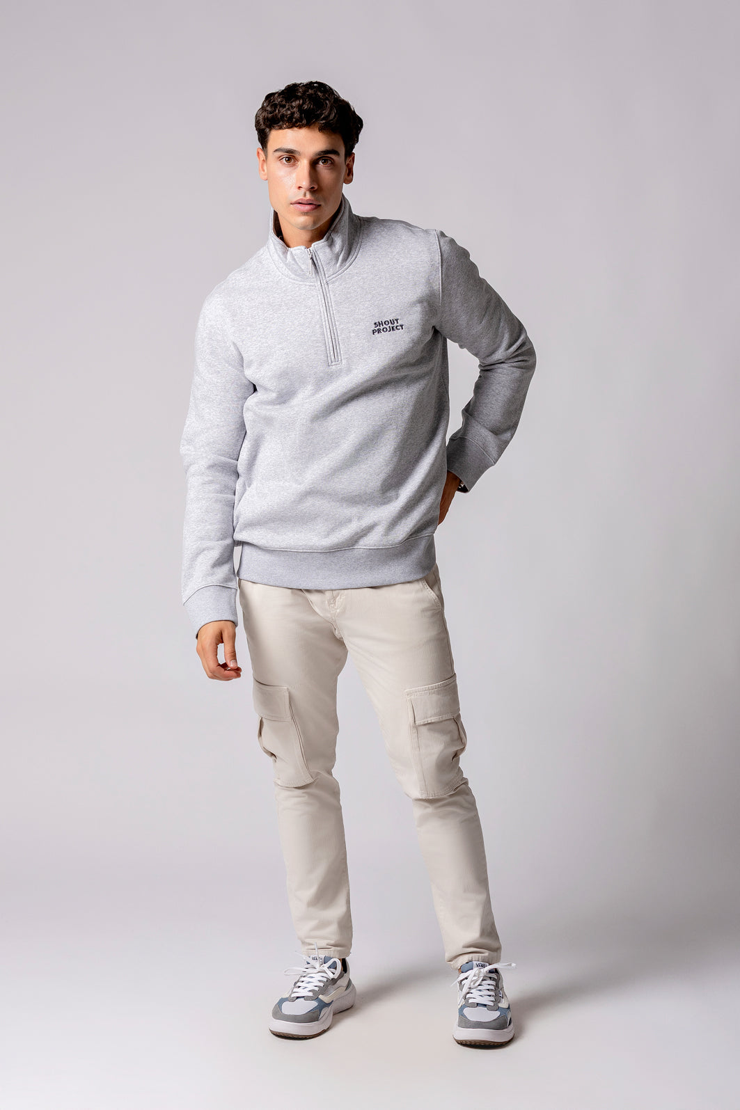 Grey Wind Night Zipper