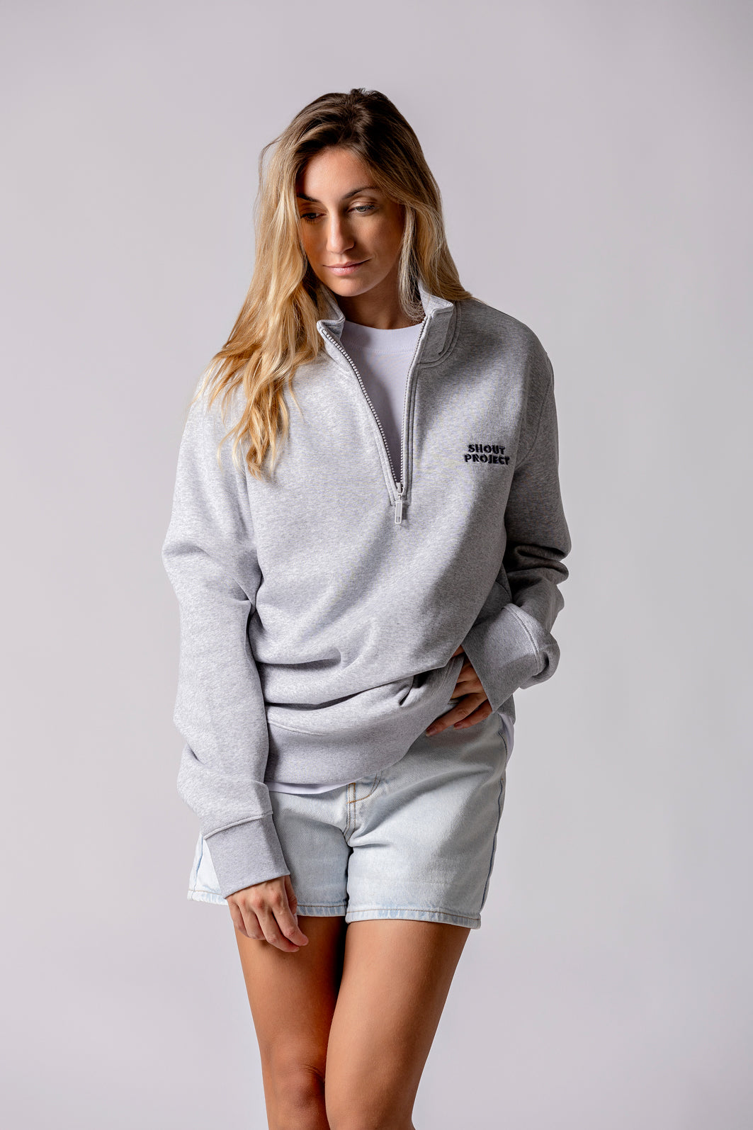 Grey Wind Night Zipper