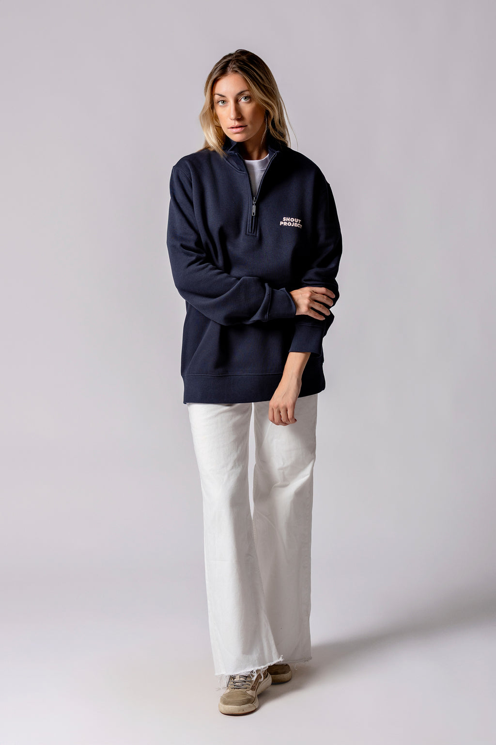 Nautic Rose Zipper