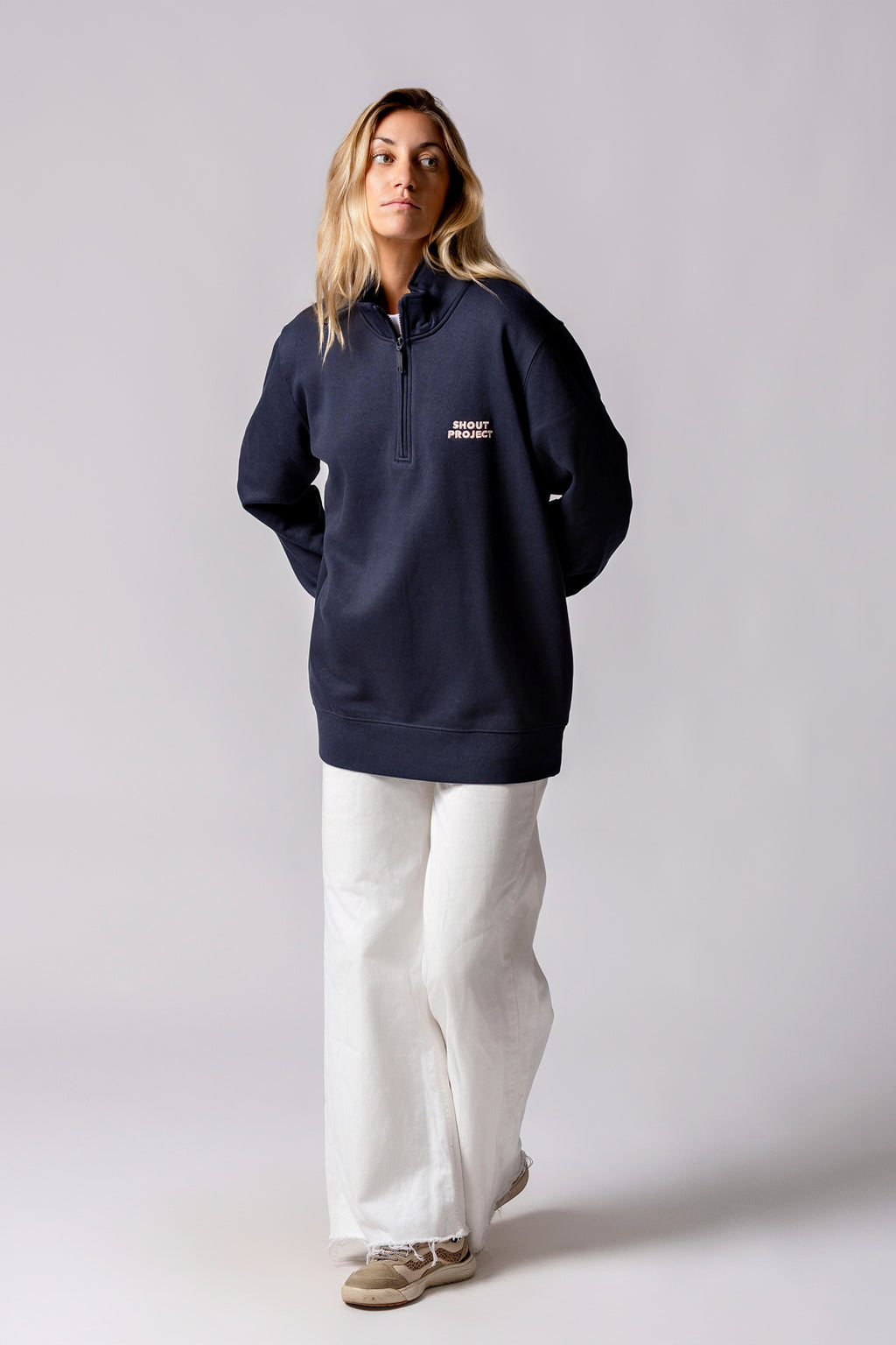 Nautic Rose Zipper
