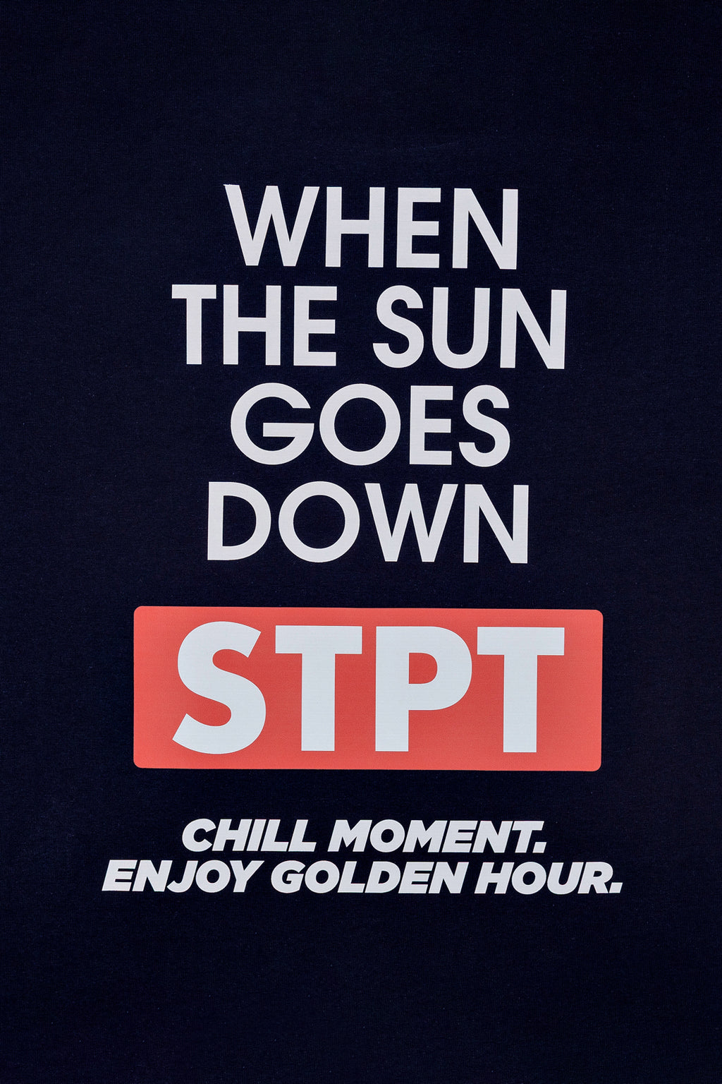 The Sunset Navy Tee